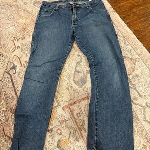 Men's Bootcut Jeans in Deep Blue